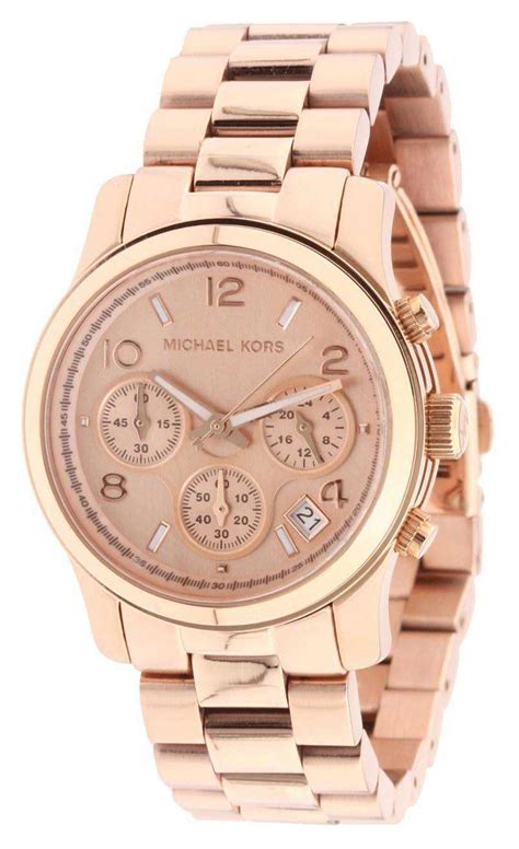 michael kors damenuhr rosegold neu sale|michael kors rose gold watch.